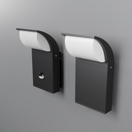 LED outdoor wall lamp with sensor Stock (12W)