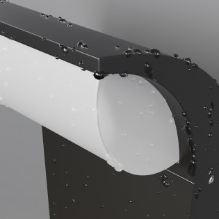Aplique de exterior LED con sensor Stock (12W)