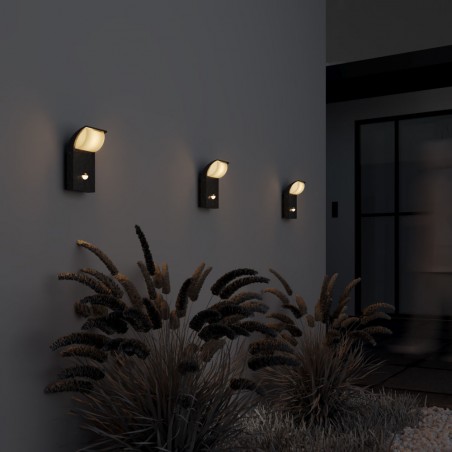 LED outdoor wall lamp with sensor Stock (12W)