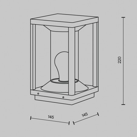 Pedestal Lamp Cell