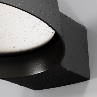 Aplique de pared de exterior LED Share (12W)