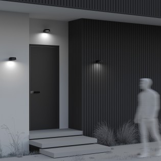 Aplique de pared de exterior LED Share (12W)