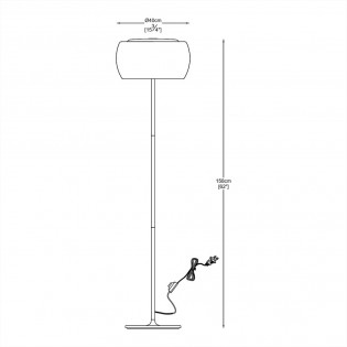 Floor Lamp Crystal