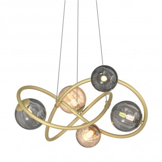 Lámpara colgante Arlon (5 luces)