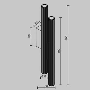 LED Wall Lamp Calipso (24W)