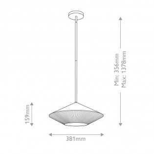 Ceiling lamp Daphne L