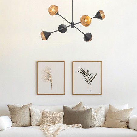 Ceiling lamp Daphne (6 lights)