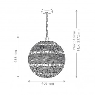 Pendant lamp Lindendale