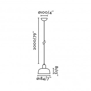 Ceiling Lamp Tatawin S Steel