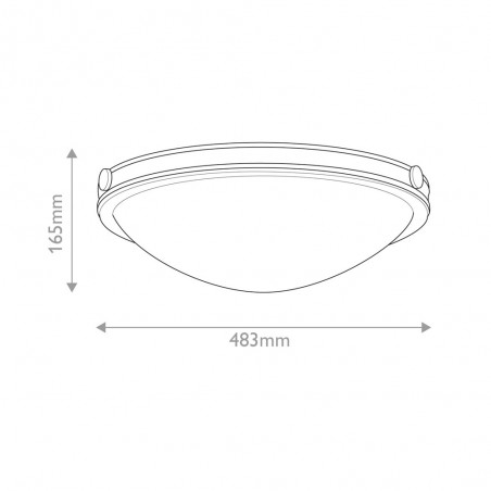 Flush light Collier M