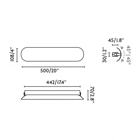 LED Wall Lamp Novo (12W)