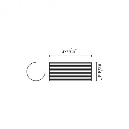 Wall Lamp Trama (2 lights)