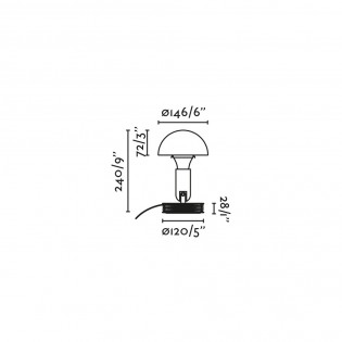 Clamp Table Lamp Bela