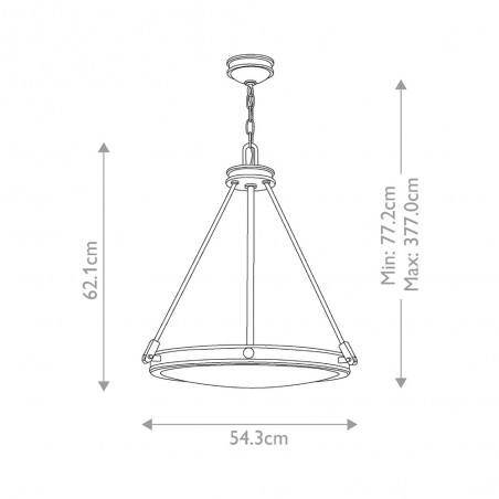 Ceiling lamp Collier