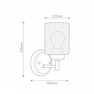 Aplique de pared Winslow