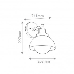 Wall lamp Niva