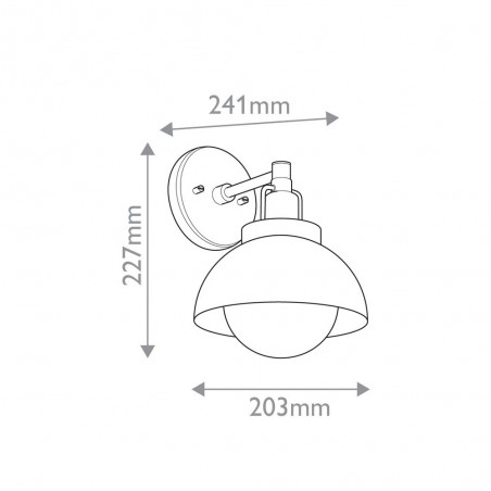 Wall lamp Niva