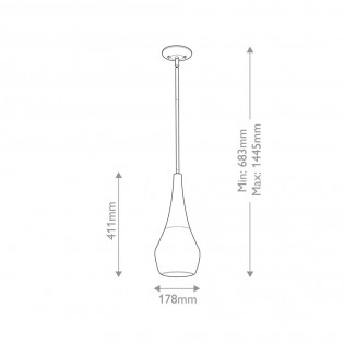 Pendant lamp Deela