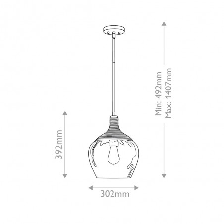 Pendant lamp Royer