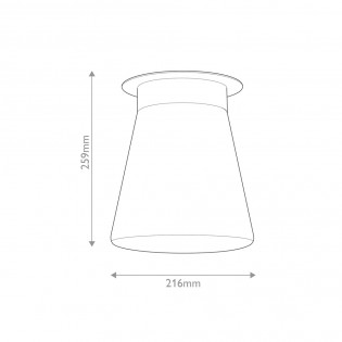 Flush light Albers T