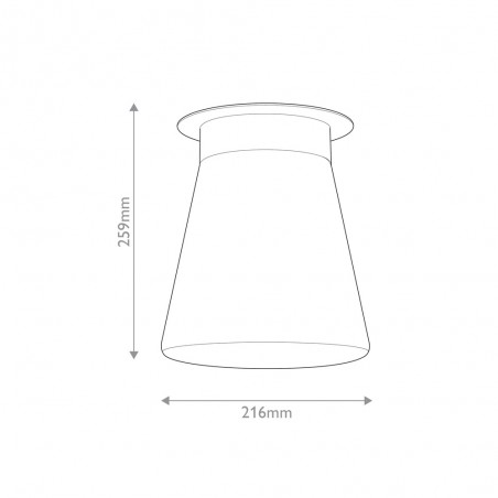 Flush light Albers T