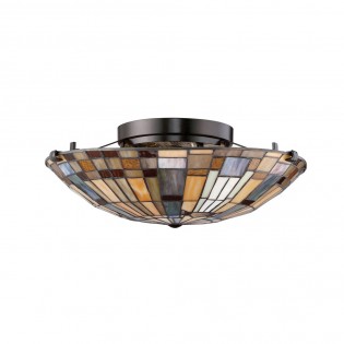 Flush light Inglenook Tiffany