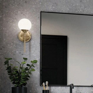 Aplique de pared para baños Benno