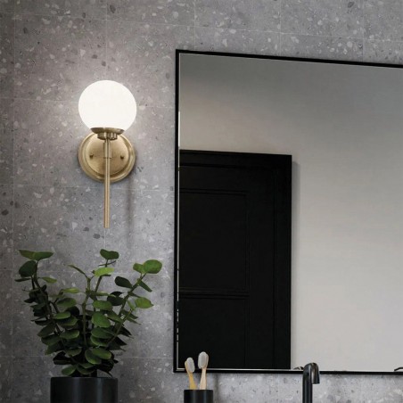 Aplique de pared para baños Benno