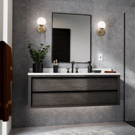 Aplique de pared para baños Benno