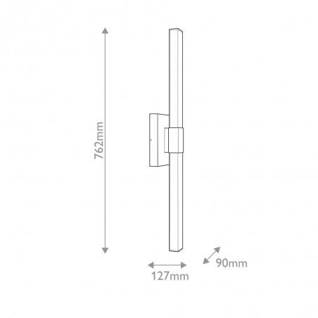 Outdoor wall lamp LED Nocar (39W)