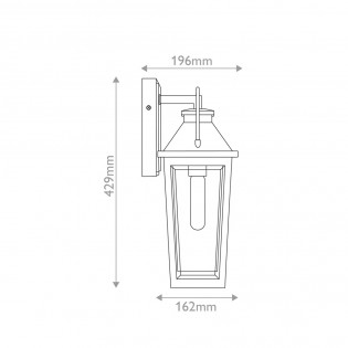 Outdoor wall lamp  Buckley M