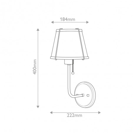 Wall lamp Clarke