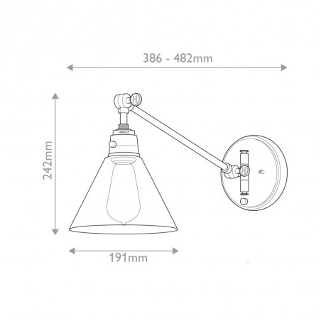 Wall lamp Arti Glass