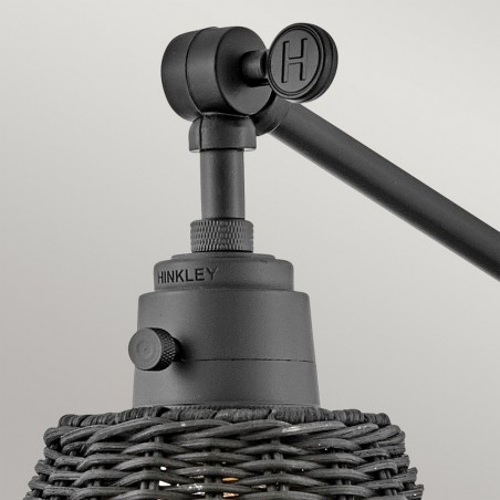 Wall lamp Rattán Arti Black