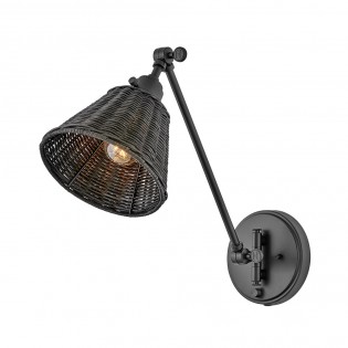 Wall lamp Rattán Arti Black