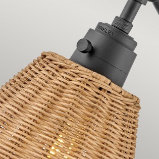 Wall lamp Rattán