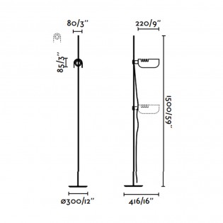 Floor lamp Martinica