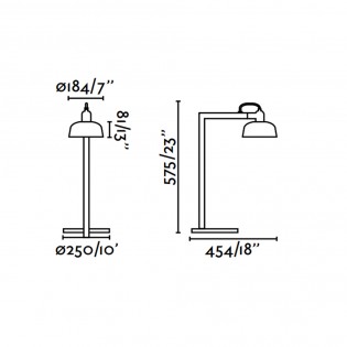 Table lamp Tatawin Metal