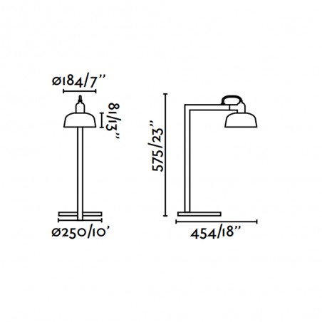 Table lamp Tatawin Metal