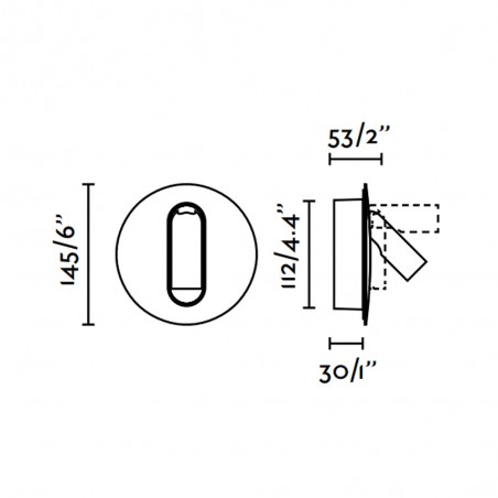 Wall lamp LED reader Timit (4.5W)