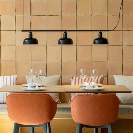 Linear pendant lamp Tatawin S Metal (3 lights)