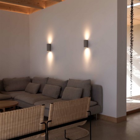 Aplique de pared Sole Liso (2 luces)