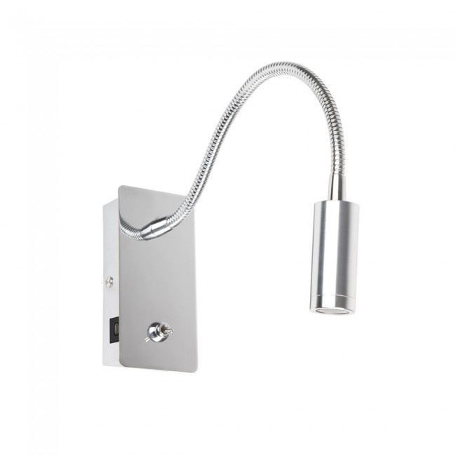 Wall light LED reader with USB Juliet (3W)