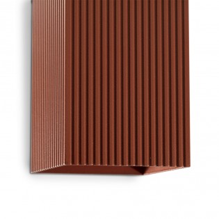 Aplique de pared Lune Estriado (2 luces)