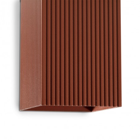 Aplique de pared Lune Estriado (2 luces)