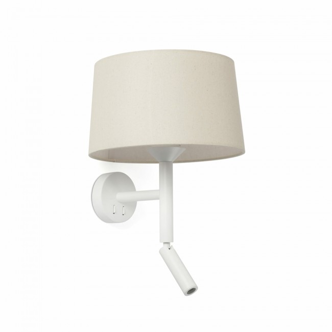 Aplique de pared con lector LED Windsor Lino (3W)