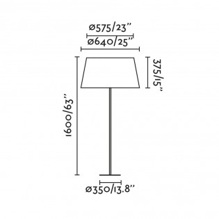 Floor lamp Windsor