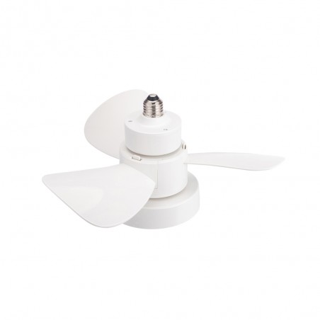 LED Fan E27 Debu White CCT Dim (15W)