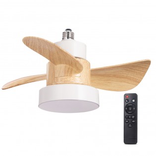 Ventilador LED rosca E27...