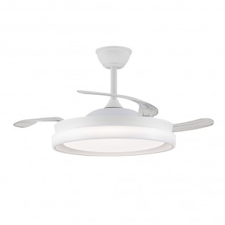 Ventilador LED con aspas retráctiles Nestera Evo CCT Dim (45W)